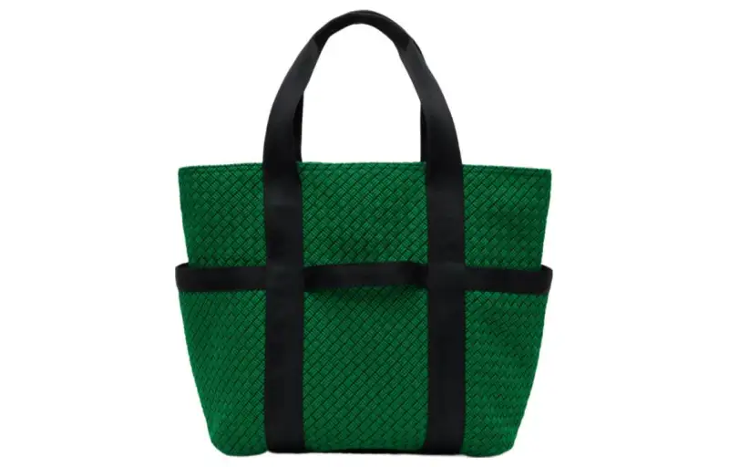 Bottega Veneta Fabric Handbag Men's Green