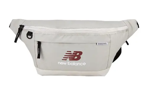 New Balance Nylon Fanny Pack Regular Men's Beige Gray