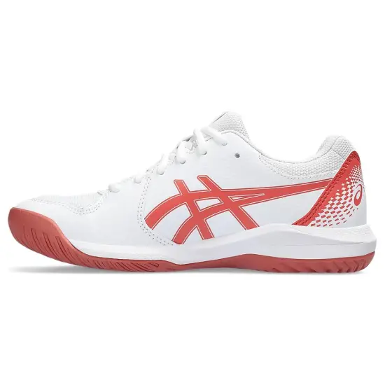 Asics Women's Gel Dedicate 8 'White Light Garnet'