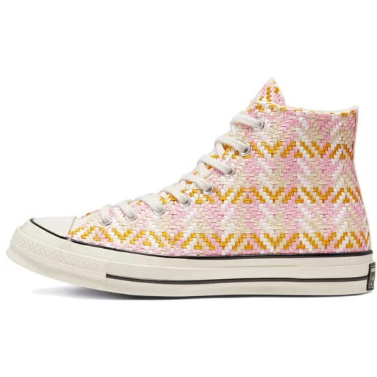 Converse 1970s Canvas Shoes Unisex High-top Pink/orange
