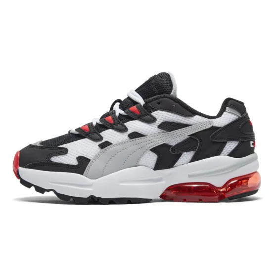 PUMA CELL Series Chunky Sneakers Unisex Low-top Black/white/red