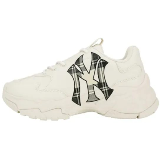 MLB Big Ball Chunky Chunky Sneakers Unisex Low-Top Beige