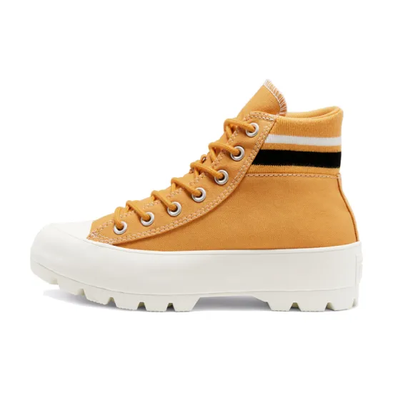 Converse Chuck Taylor All Star Canvas Shoes Women's High-top Yellow