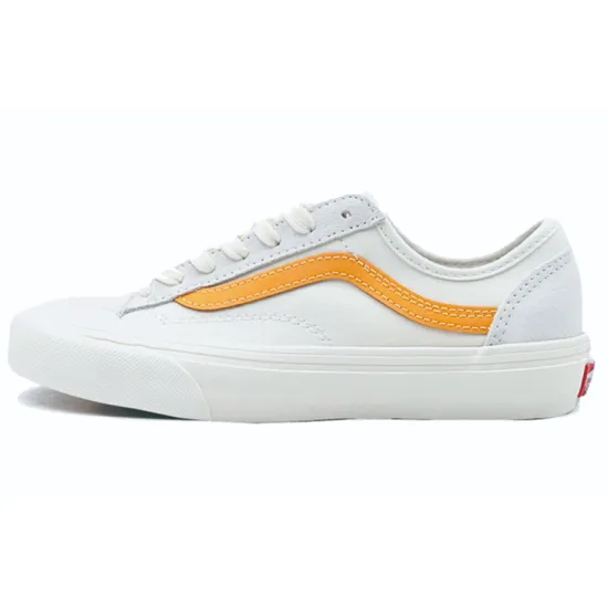 Vans Style 36 Canvas Shoes Unisex Low-top White/Yellow/Red