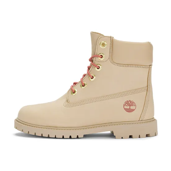 Timberland Premium Waterproof Boots 'Beige Nubuck' Women's