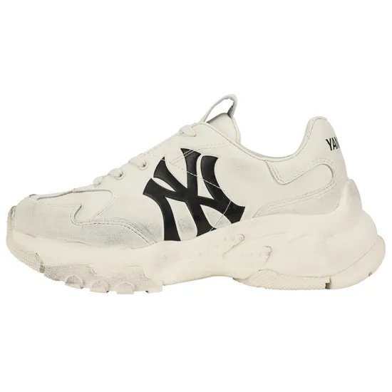 MLB Big Ball Chunky Chunky Sneakers Unisex Low-Top Beige