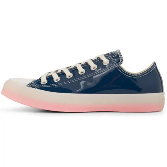 Converse Chuck Taylor All Star Canvas Shoes Women's Low-top Navy Blue/pink