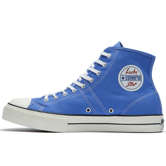 Converse Lucky Star Canvas Shoes Unisex High-top Blue
