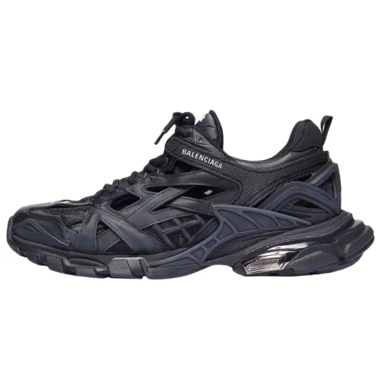 Balenciaga Track.2 Clear Sole Black