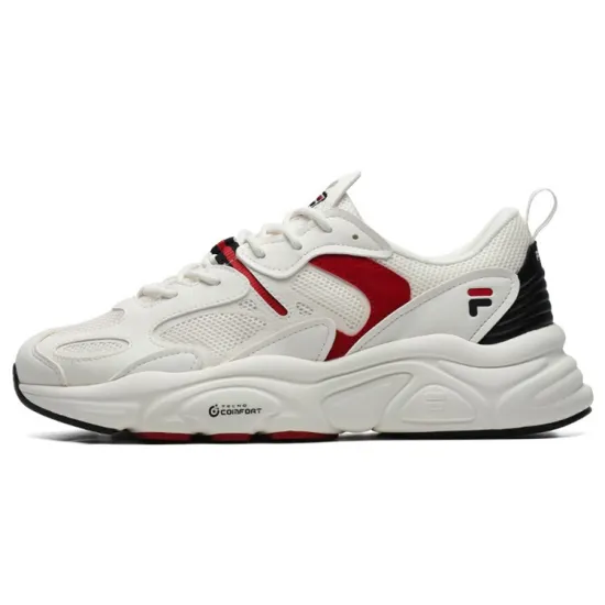 FILA Mars 2 Chunky Sneakers Men Low-Top Milk White/Spray White