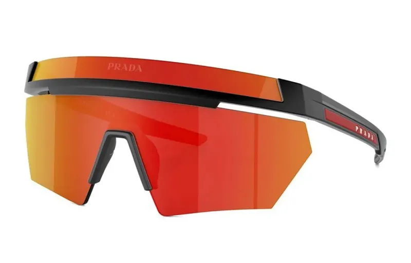 【Previous Season】frameless logo-print sunglasses