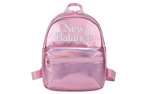 New Balance Polyester Backpack Regular Women's Pink