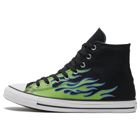 Converse Chuck Taylor All Star Canvas Shoes Unisex High-top Black Blue Green
