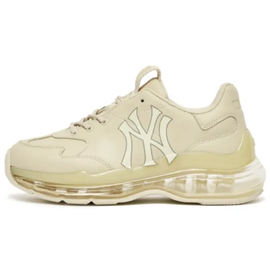 MLB Big Ball Chunky Chunky Sneakers Unisex Low-Top Beige