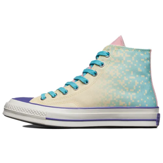 Converse 1970s Canvas Shoes Unisex High-top Light Yellow/Blue