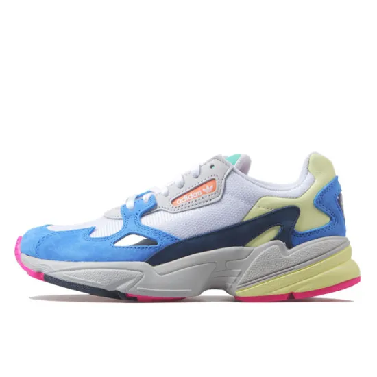 Adidas Falcon White Blue Women's