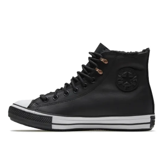 Converse Chuck Taylor All Star Winter Hi Sherpa Leather Black