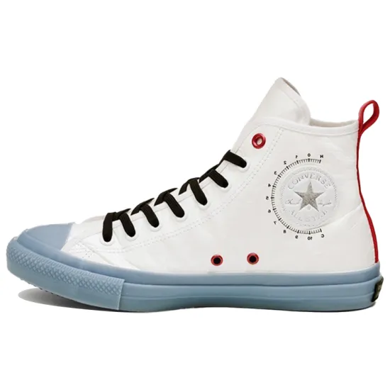 Converse Chuck Taylor All Star 100 Hi Spacesuit NASA White Blue