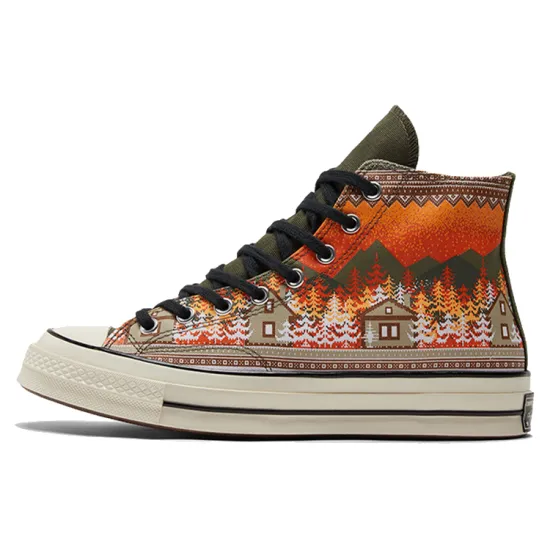 Converse Chuck 70 High 'Holiday Sweater - Orange'