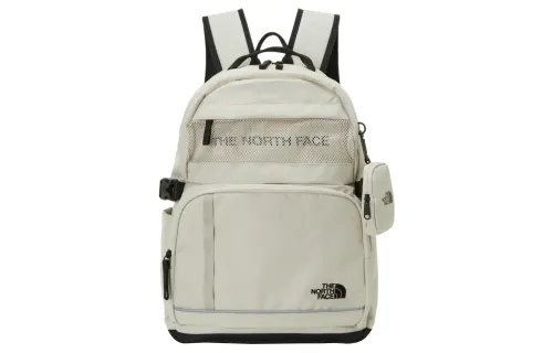THE NORTH FACE 18L Backpack Outdoor Bag Polyester Ecru Unisex