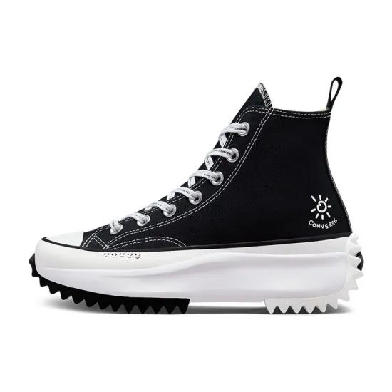 Converse Run Star Hike Hi Holiday Black White
