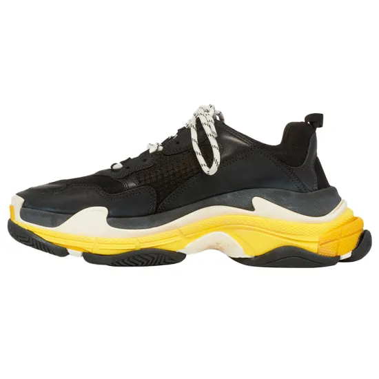 Balenciaga Triple S Sneaker 'Black Yellow'
