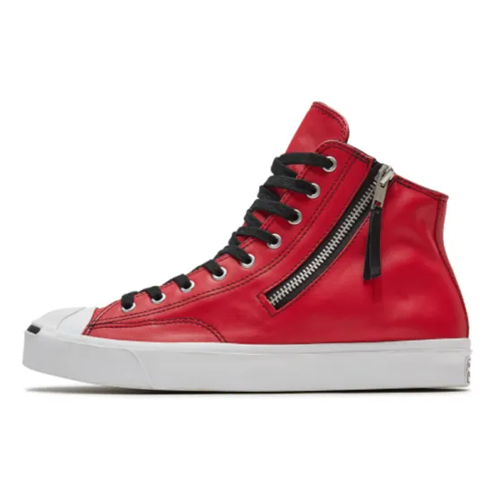 Converse Jack Purcell Canvas Shoes Unisex High-top Red