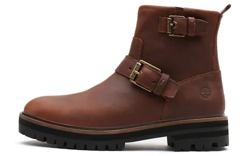 Timberland London Square Nubuck Abrasion Resistant Crew Outdoor Boots Women's Brown