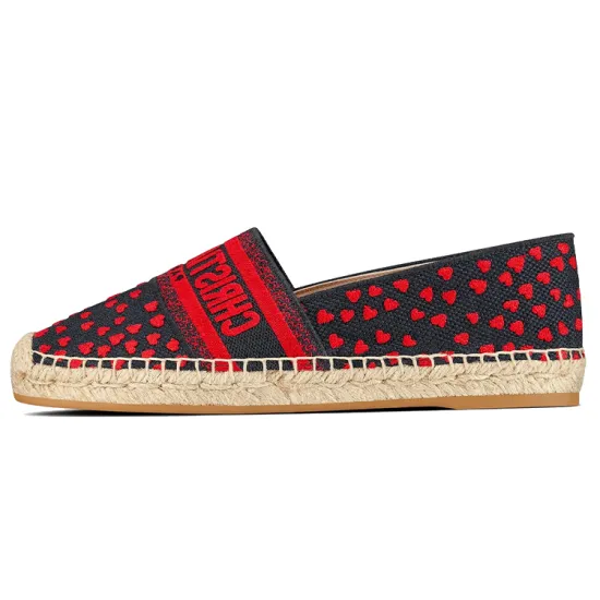 DIOR Granville Casual Single Shoes Women's Blue Red