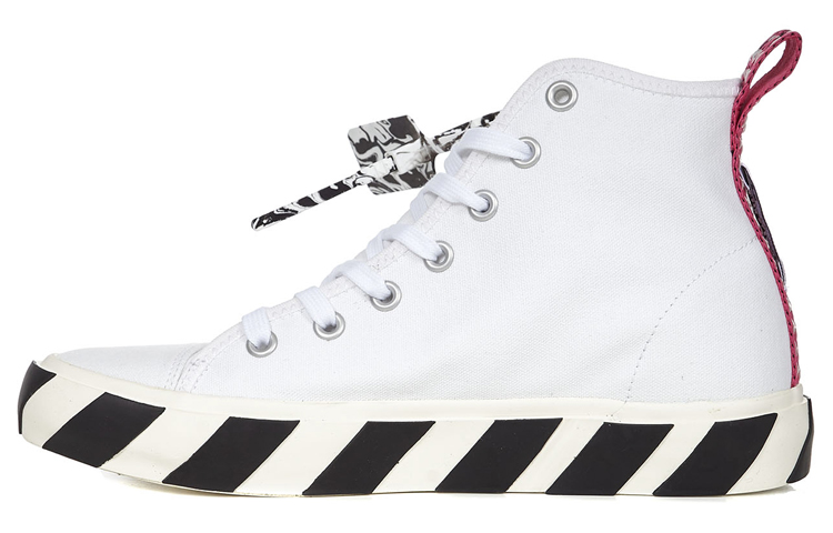 OFF-WHITE Vulcanised Mid-top