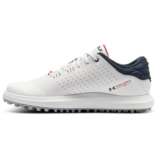 Under Armour Draw Sport Spikeless Running Shoes Wide E White