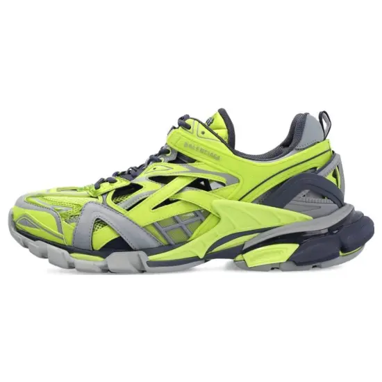 Balenciaga Track.2 'Grey Neon Yellow' Women's