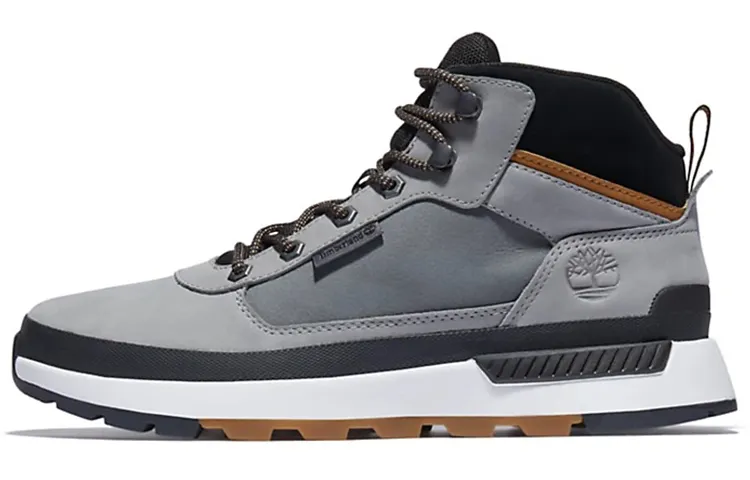 Timberland Field Trekker Chukka Abrasion Resistant Cushioning Crew Outdoor Boots Men's Cool Gray