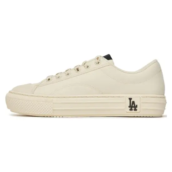 MLB Playball Canvas Shoes Unisex Low-Top White