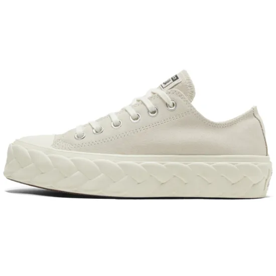 Converse Women's Chuck Taylor All Star Platform Low 'Runway Cable   Egret' Women's