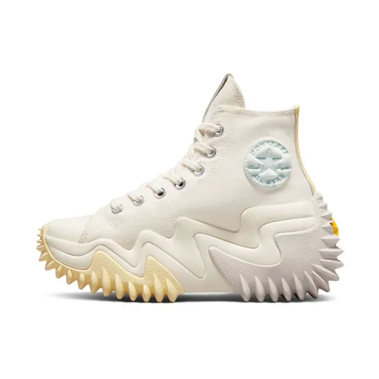Converse Run Star Motion Platform Egret Soft Sunshine Amarillo
