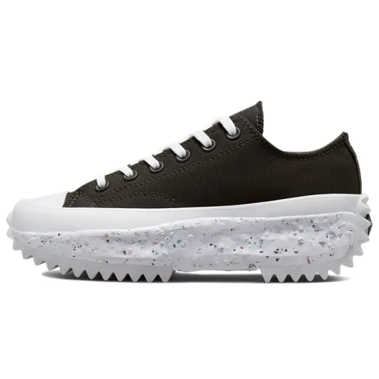 Converse Run Star Hike Canvas Shoes Unisex Low-top Black/white