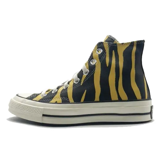 Converse Chuck Taylor All Star 70 Hi Archive Print Sulfur Zebra