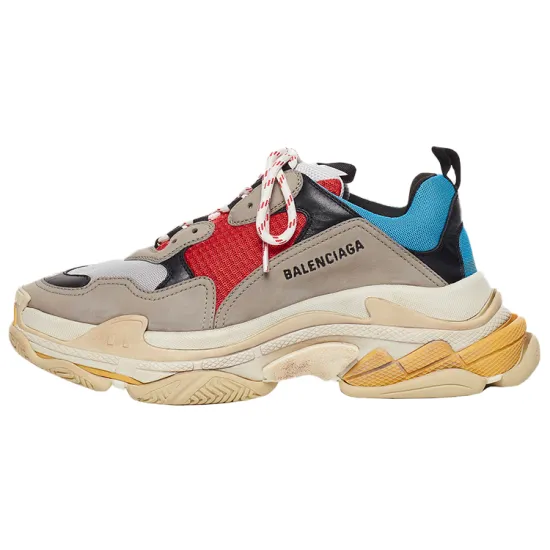 Balenciaga Women's Triple S 'Blue Red'