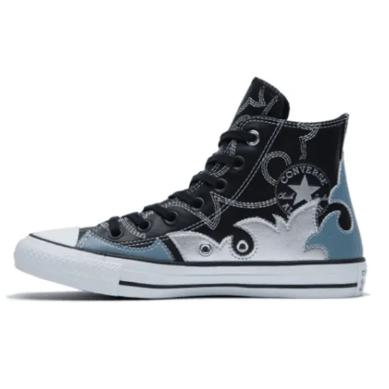 Converse Chuck Taylor All Star Canvas Shoes Women's High-top Blue/Black