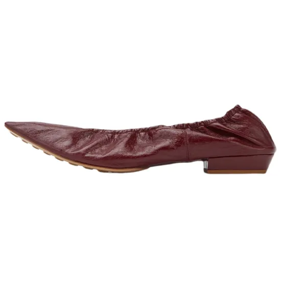 Bottega Veneta Casual Single Shoes Women's Red Brown