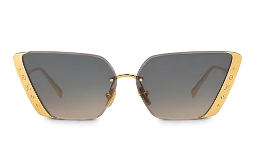 LOUIS VUITTON Z2173U Lv Moon Metal Square Sunglasses
