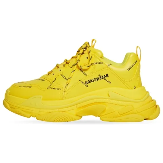 Balenciaga Triple S Sneaker 'Allover Logo - Yellow'