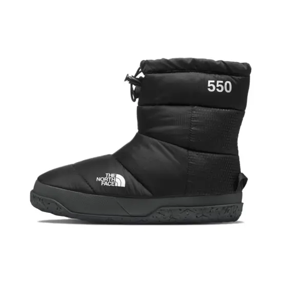 THE NORTH FACE Nuptse Après Waterproof And Wear resistant Crew Outdoor Boots Women's Black