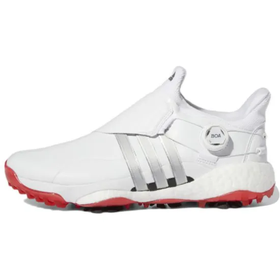 Adidas Tour360 Golf Shoes Men Mid-top White/Red