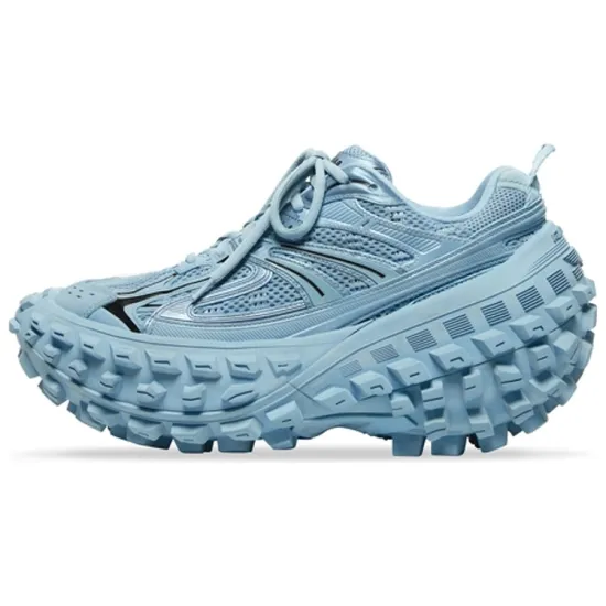 Balenciaga Bouncer Screw Sneakers 'Blue Mesh And Nylon'