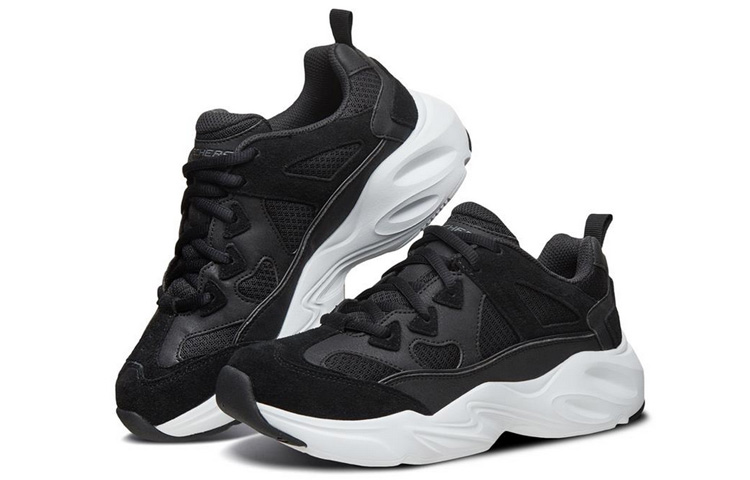 Skechers Stamina Airy Low Top Running Shoes Black Women's - Image 4