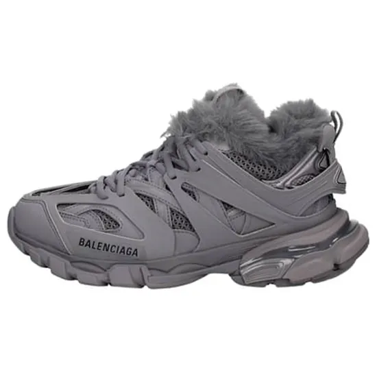 Balenciaga Track Sneakers 'Fake Fur Grey'