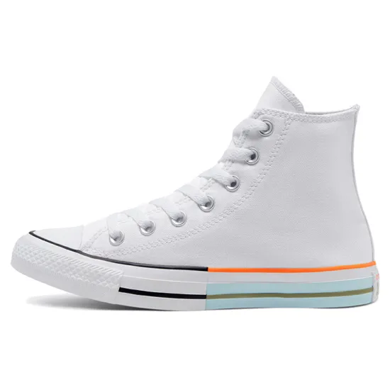 Converse Chuck Taylor All Star Canvas Shoes Unisex High-top White/sage/onyx Blue
