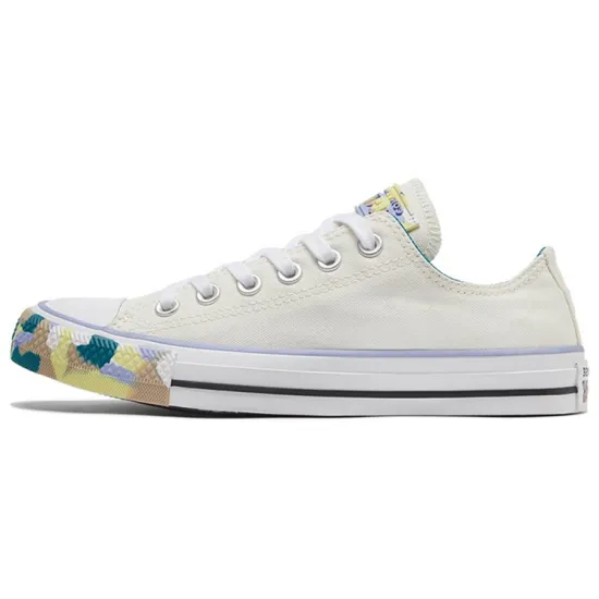 Converse Chuck Taylor All Star Canvas Shoes Women's Low-top Beige / Multicolored